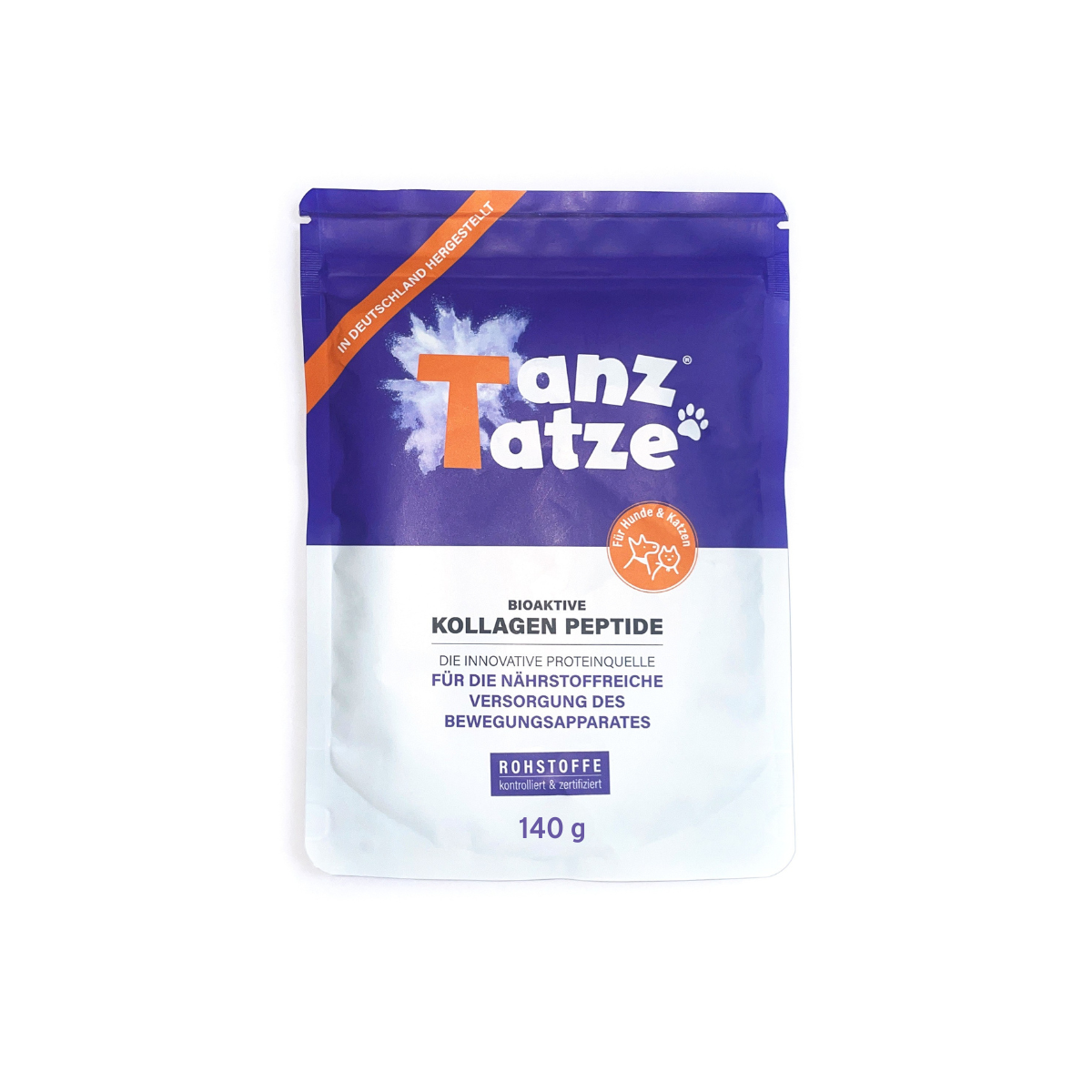 TanzTatze Aktivkollagen - Gelenkpulver zum Knorpelaufbau - 140 g
